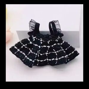 🎁🎁Labubu Clothing Pink and White Plaid Dress🎁🎁